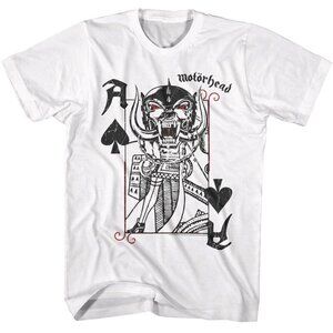 Motorhead King Of Aces T Shirt Snaggletooth War-Pig Heavy Metal Rock Band 51